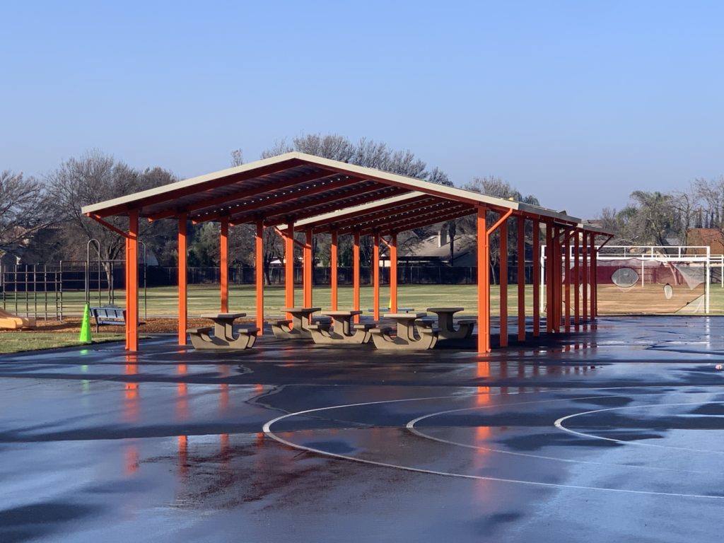 school shade structure