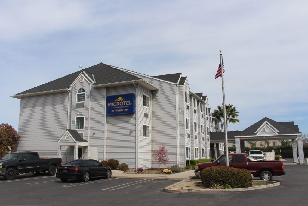 Exterior of Microtel exterior of hotel